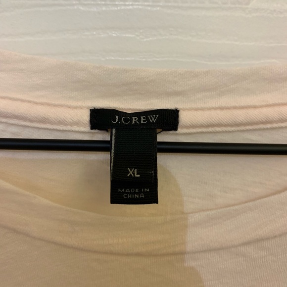 J. Crew Embroidered Tee - Picture 4 of 4